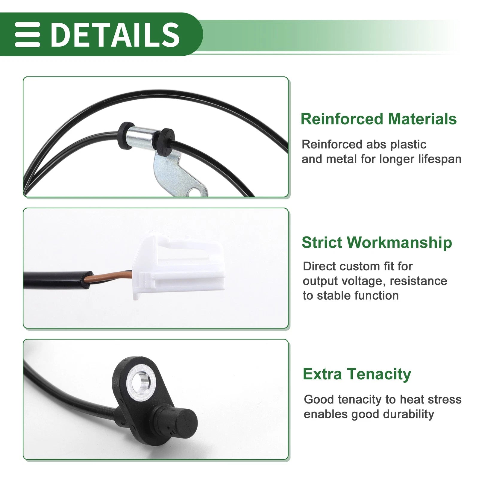 ABS Wheel Speed Sensor for Mazda 6 (2008–2011) GS1D4371Y/GS1D4371YA