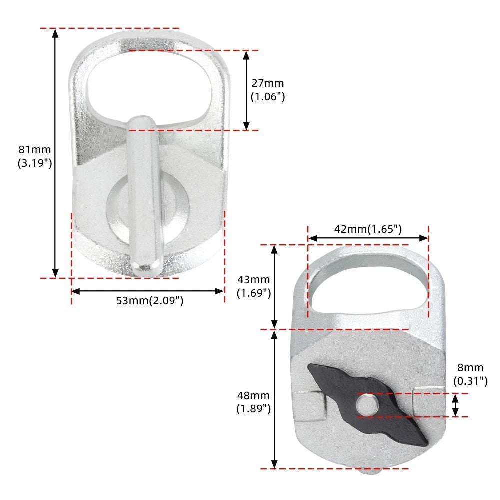 Lock & Ride MAX D-Rings Kit for Polaris XPEDITION & RANGER XD 1500