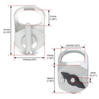Lock & Ride MAX D-Rings Kit for Polaris XPEDITION & RANGER XD 1500