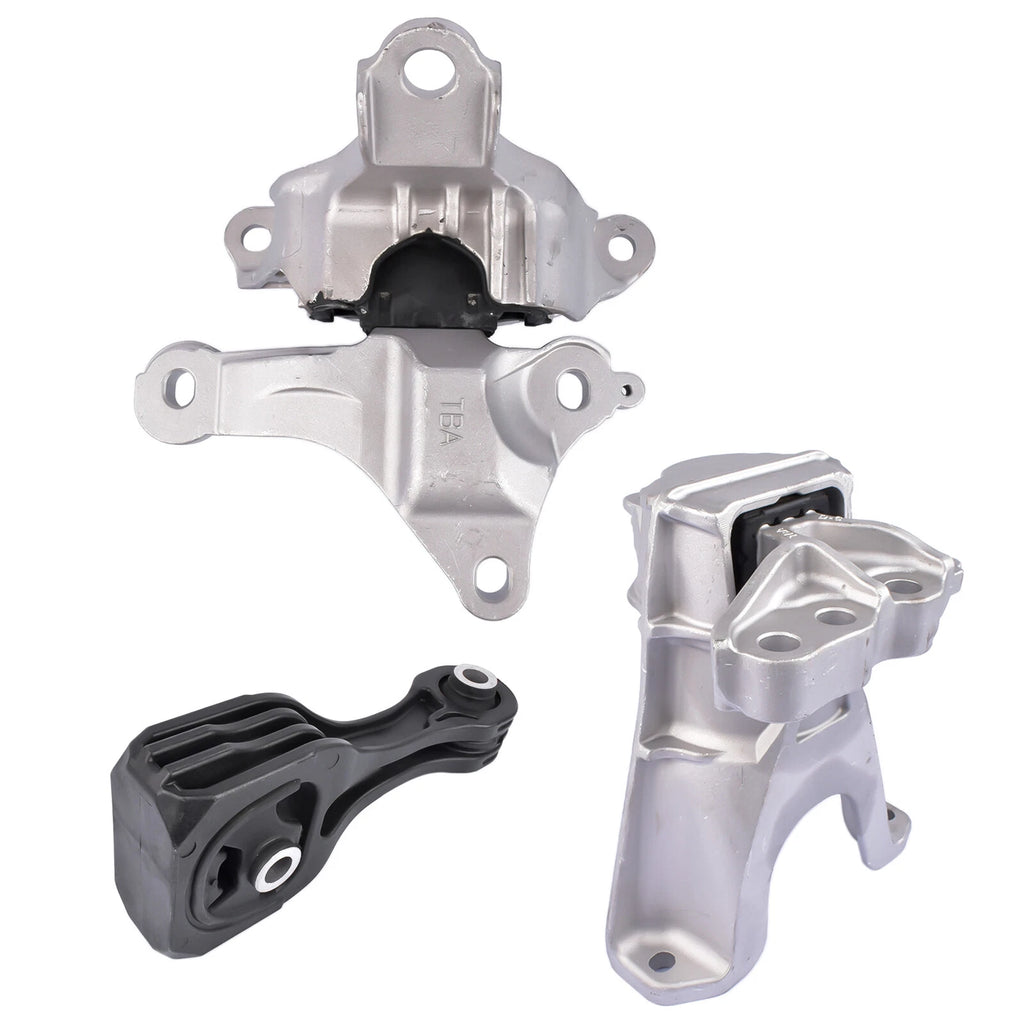 3PCS Engine Motor & Trans Mount for Honda Civic (2016–2019) 50820-TBA-A02 A45004