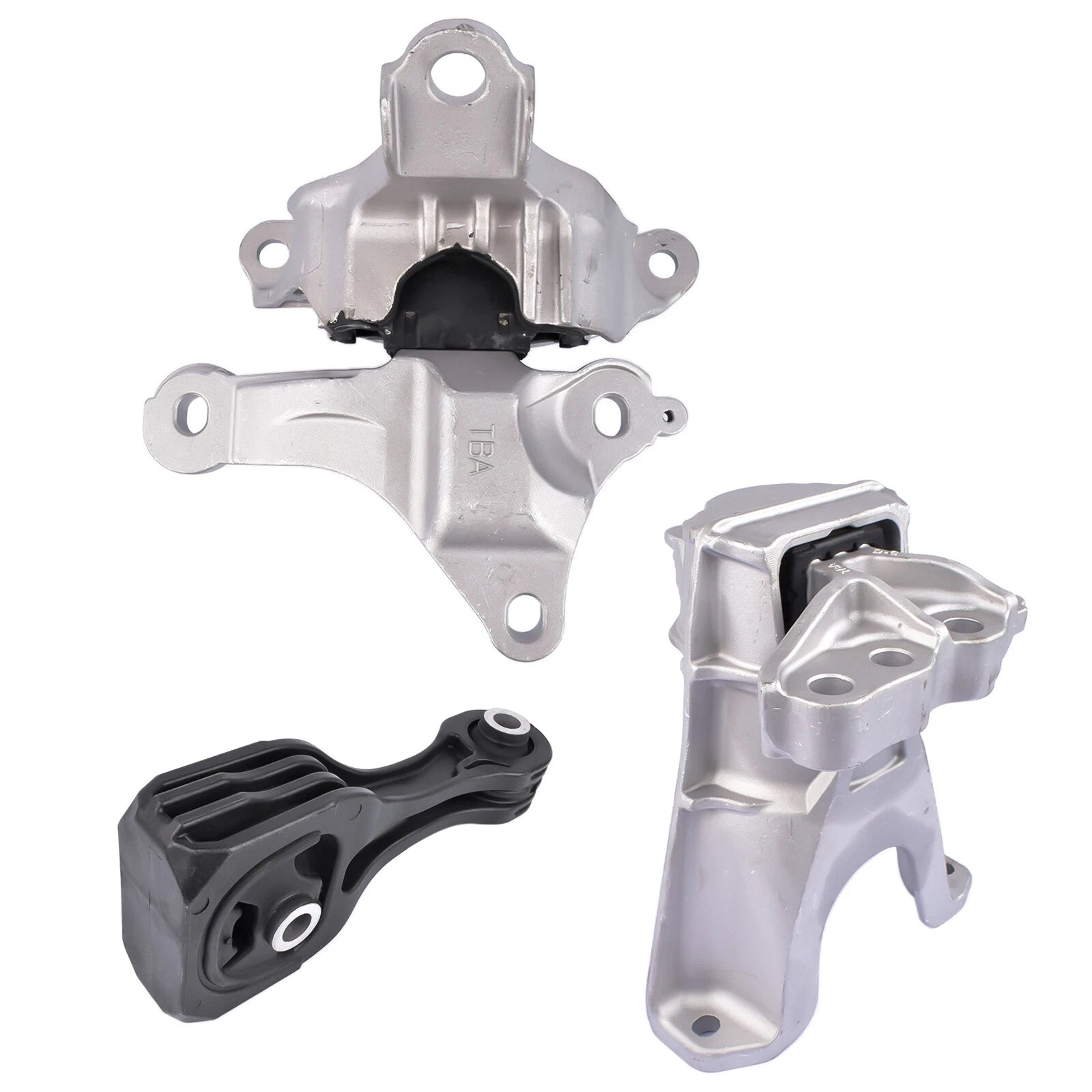 3PCS Engine Motor & Trans Mount for Honda Civic (2016–2019) 50820-TBA-A02 A45004