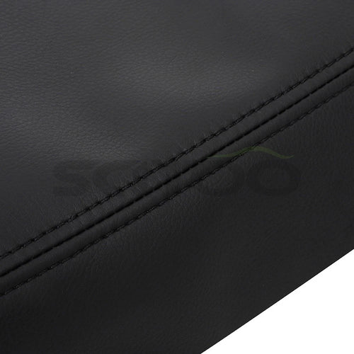 1 Pair Black Leather Center Console Armrest Cover for Acura MDX (2007–2013)