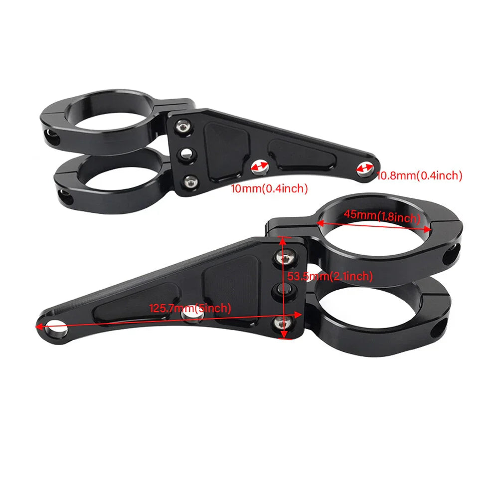 45MM Motorcycle Headlight Bracket Clamp for Harley