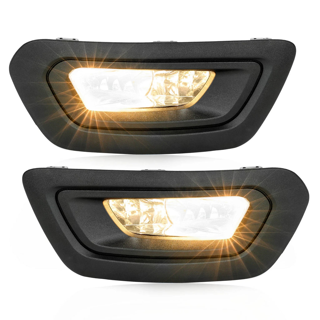 Fog Lights for Ford Transit (2020-2025) with Cover Bezels & Bulbs