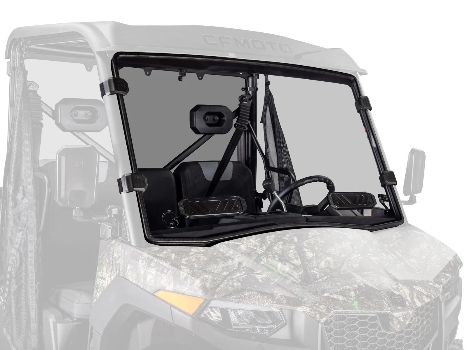 Vented Full Windshield for CFMoto UForce 600/800XL (2019–2023)
