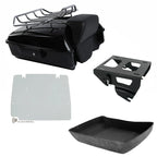 Chopped Trunk Backrest Luggage Rack for Harley Touring (2014–2026)