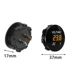LED Digital Voltmeter for Car Motorcycle Marine (1 pcs)