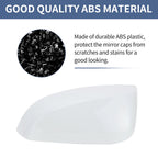 Left Side Mirror Cover Cap for Toyota RAV4 XLE (2019–2025) - White