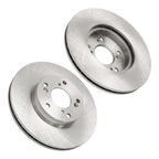 2PC Front Vented Disc Brake Rotors for Honda Accord 2.4L (2014–2016)