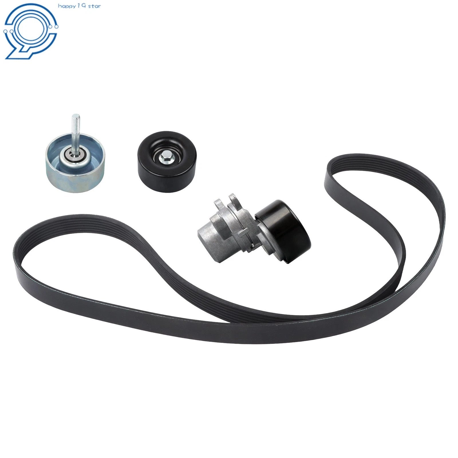 Serpentine Belt Tensioner Pulley Kit for Maxima Murano Altima (2007-2015)