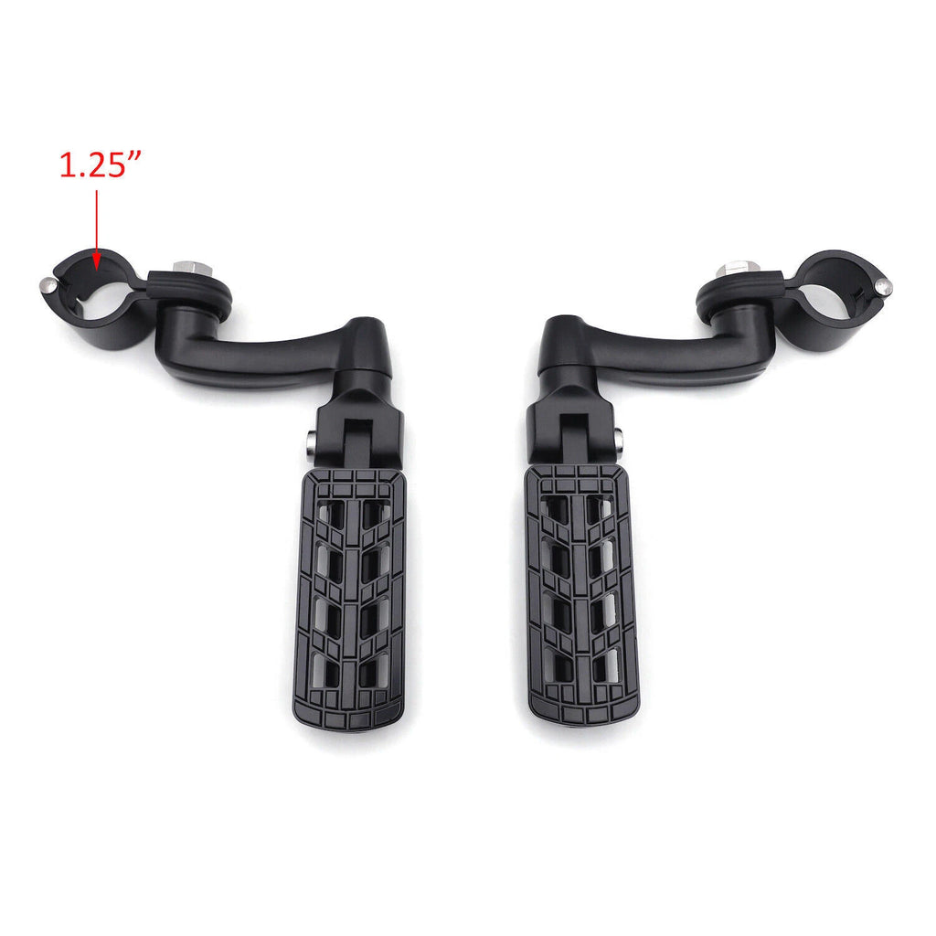 1 1/4" Universal Dominator Foot Pegs for Harley Touring Honda Kawasaki (1.25")