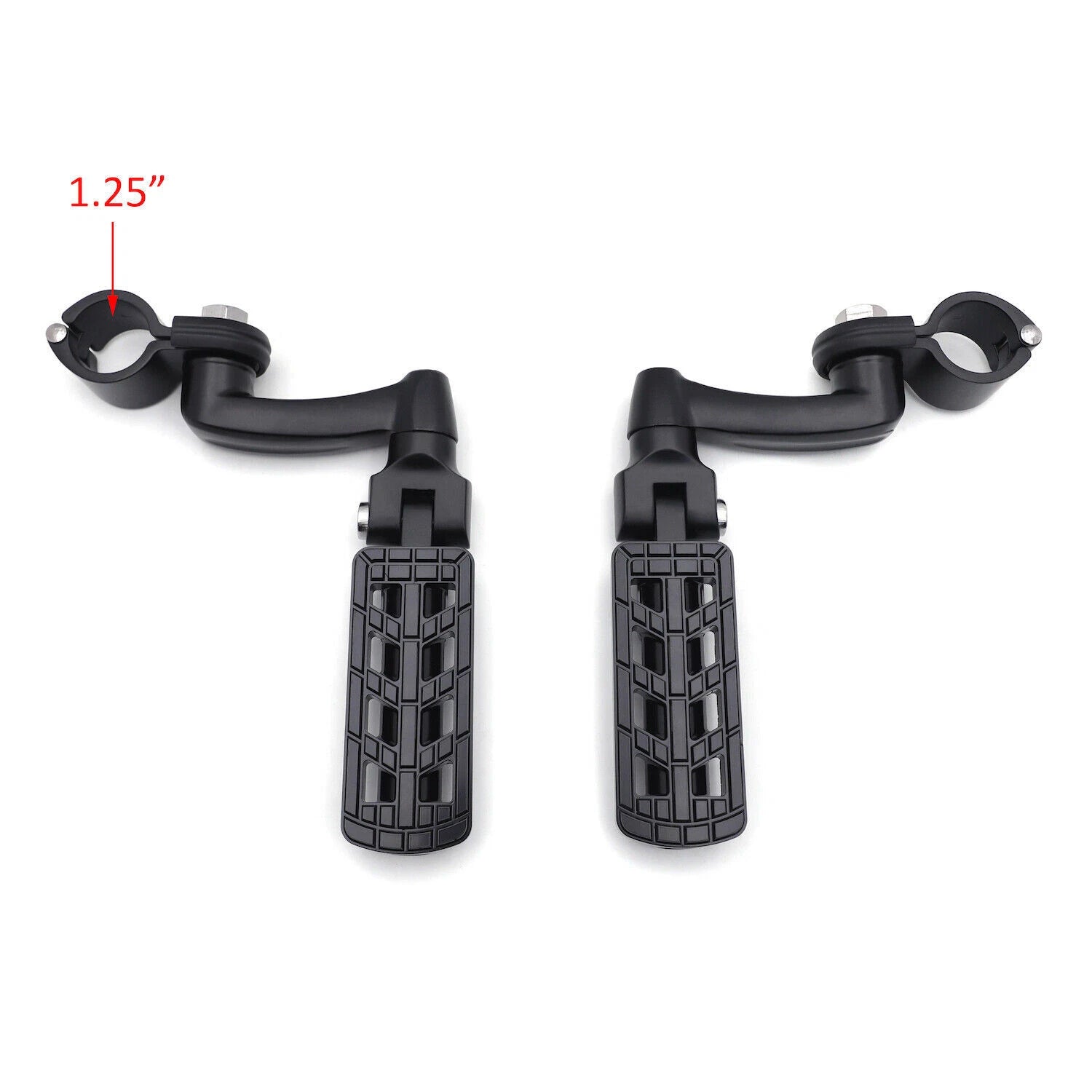 1 1/4" Universal Dominator Foot Pegs for Harley Touring Honda Kawasaki (1.25")