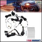 UTV Turn Signal Horn Kit for Universal UTV (Street Legal, 4 Amber Lights)