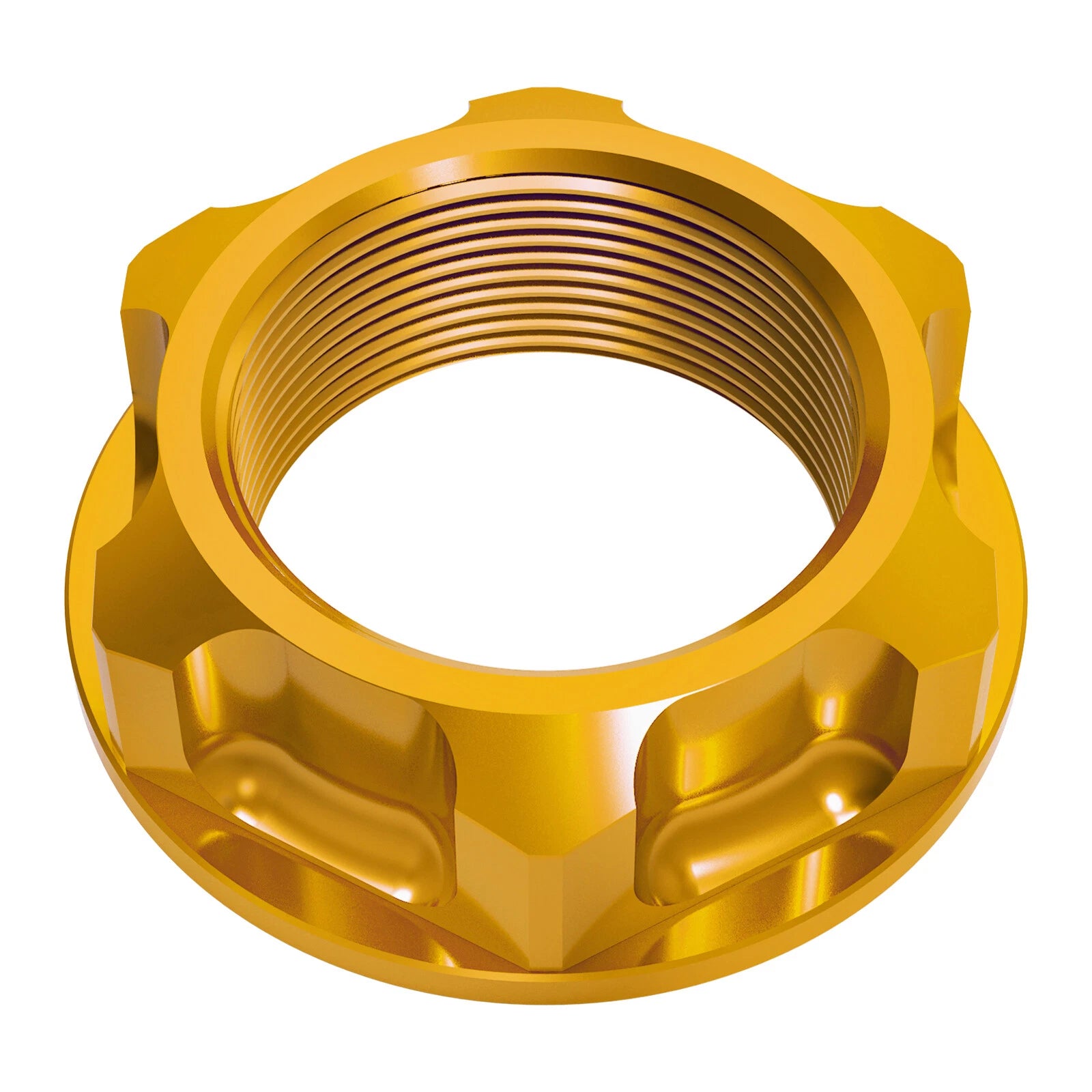Billet Steering Stem Nut for Honda CRF150R (2007–2020), CRF250L, CRF250M (2012–2019)