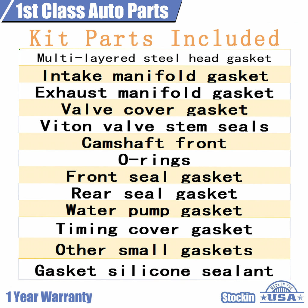 Engine Cylinder Head Gasket for Cadillac Escalade, Chevrolet Express, GMC