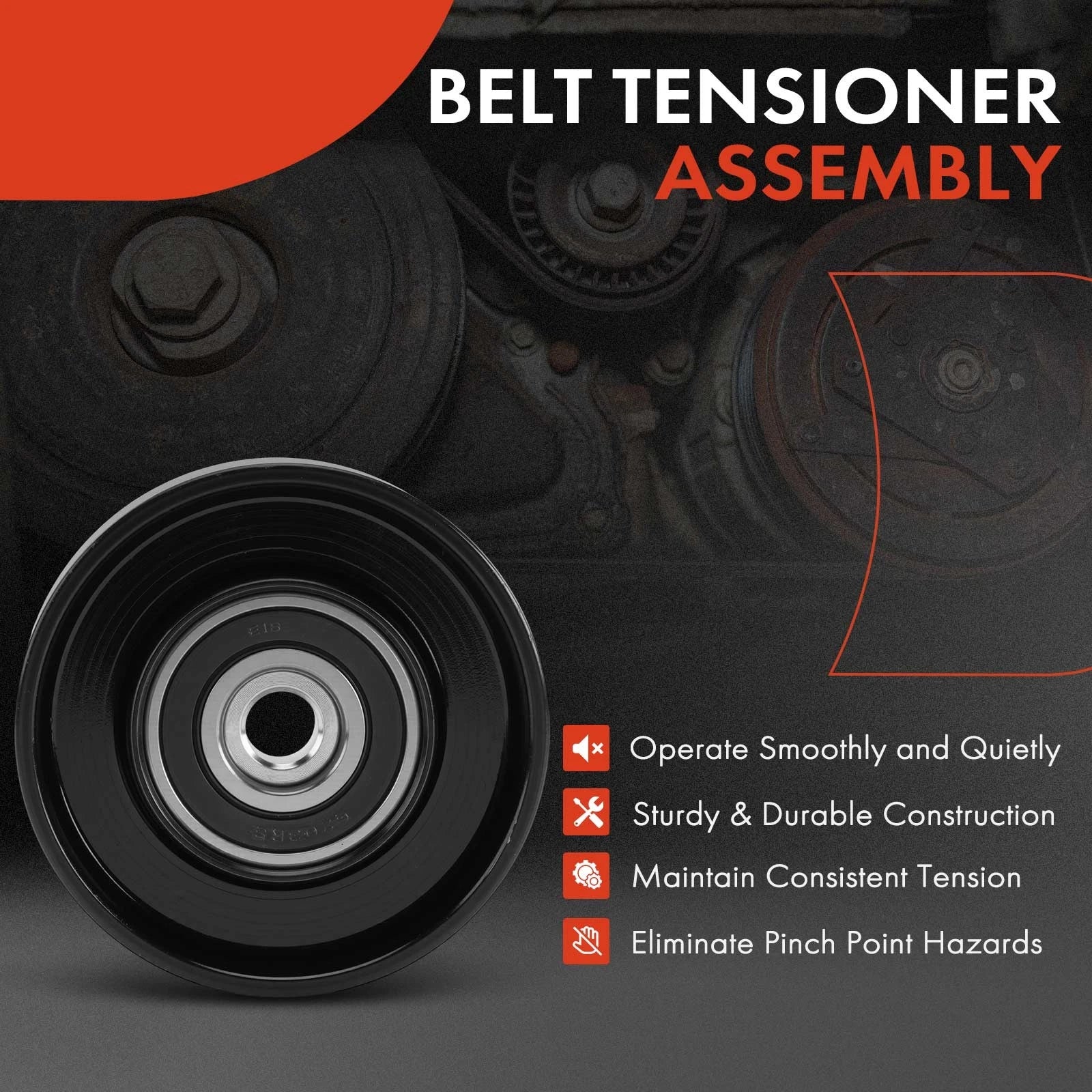 Accessory Belt Idler Pulley for Chevy Impala (2006-2009)