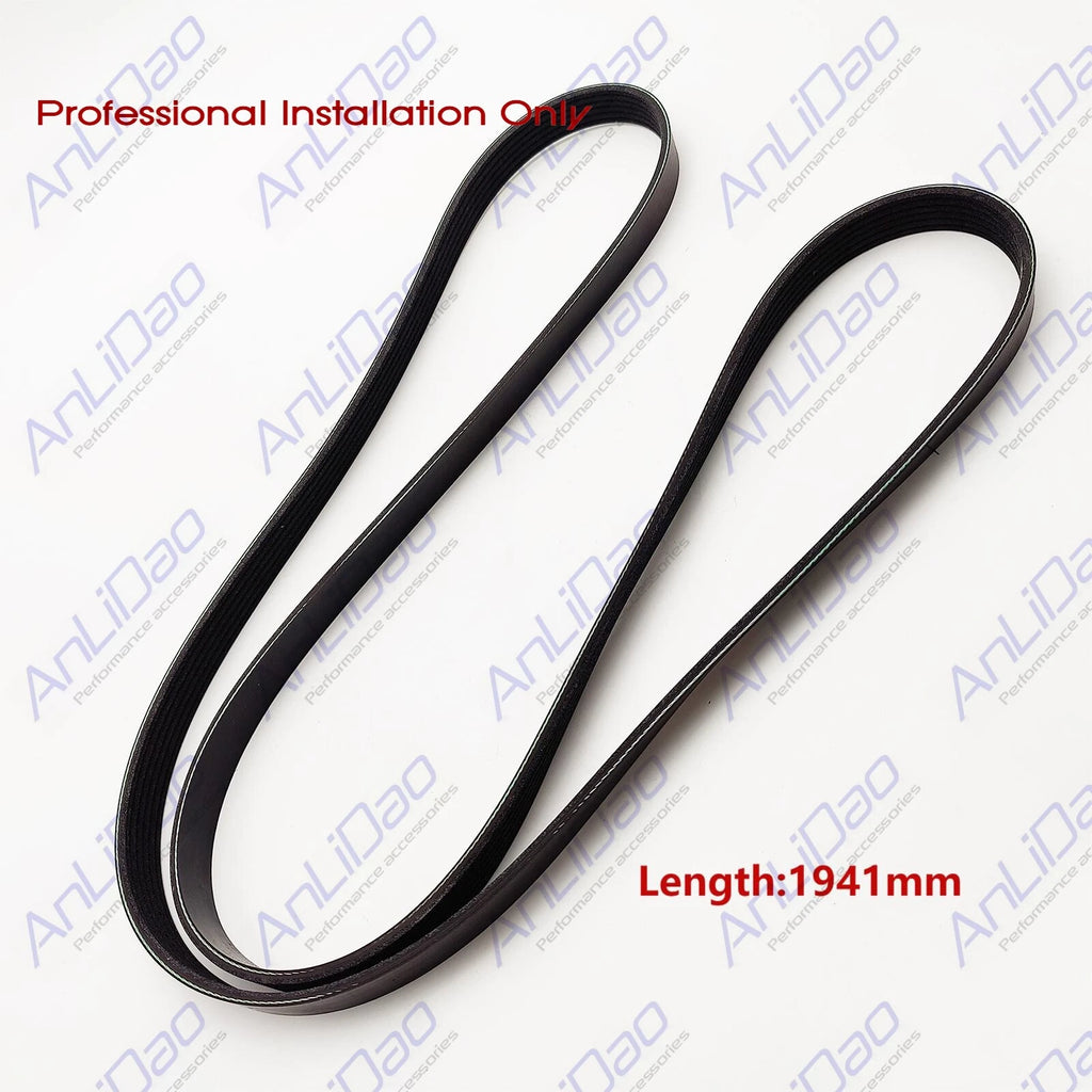 Serpentine Belt for MerCruiser Alpha 4.3 5.0 5.7 (865615004, 57-865615Q04)
