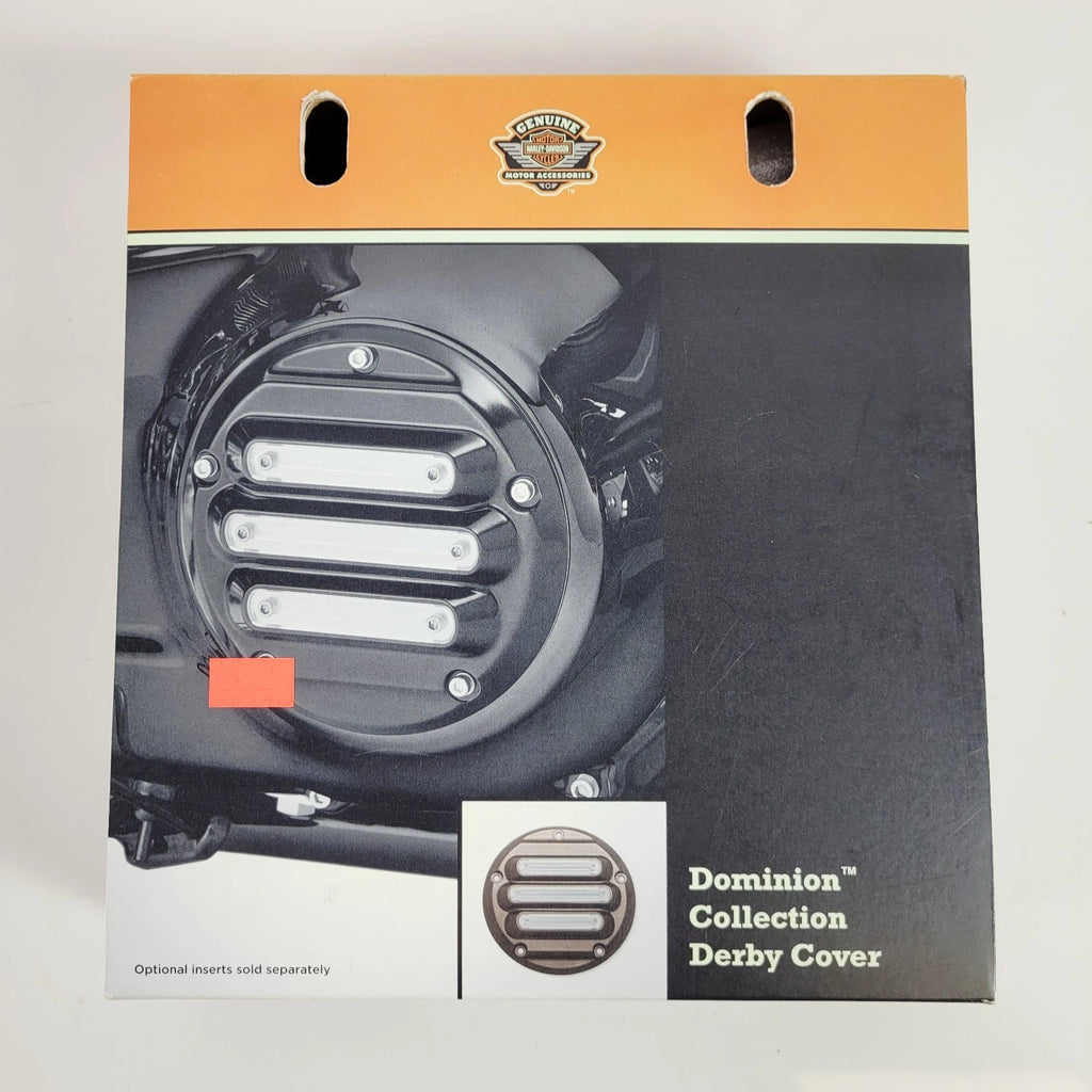 OEM Derby Cover for Harley Davidson Softail (2018–Present) Gloss Black 25700965