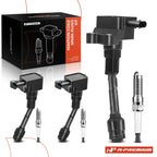 3X Ignition Coil & 3X Iridium Spark Plug for Ford Focus (2015–2018)