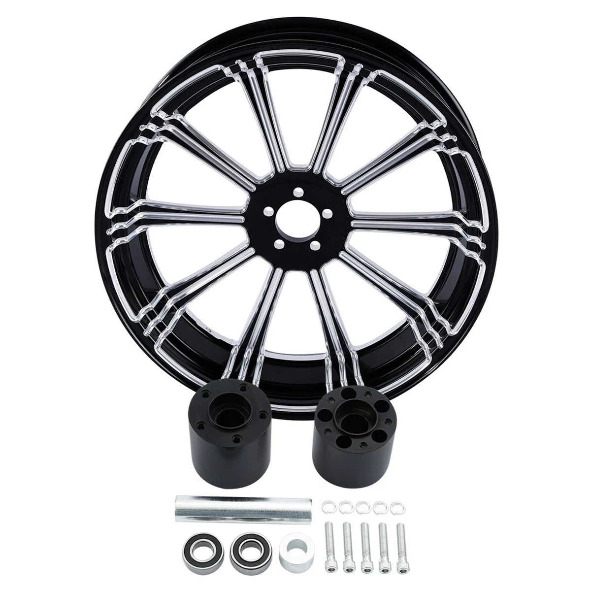 18"x5.5" Rear Wheel Rim & Hub for Harley Touring Road Electra Glide (1997–2008)