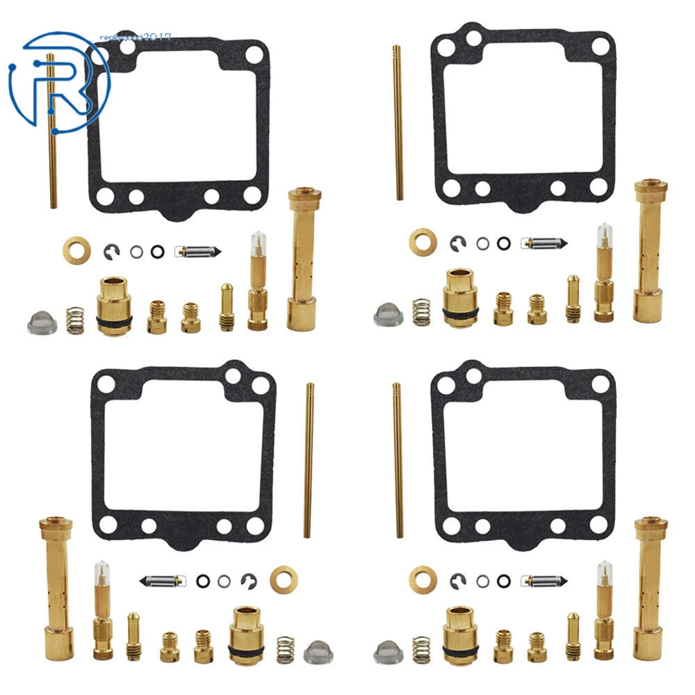 Set of 4 Carburetor Rebuild Kits for Suzuki GS650E GS650G GS650GL (1981–1983)