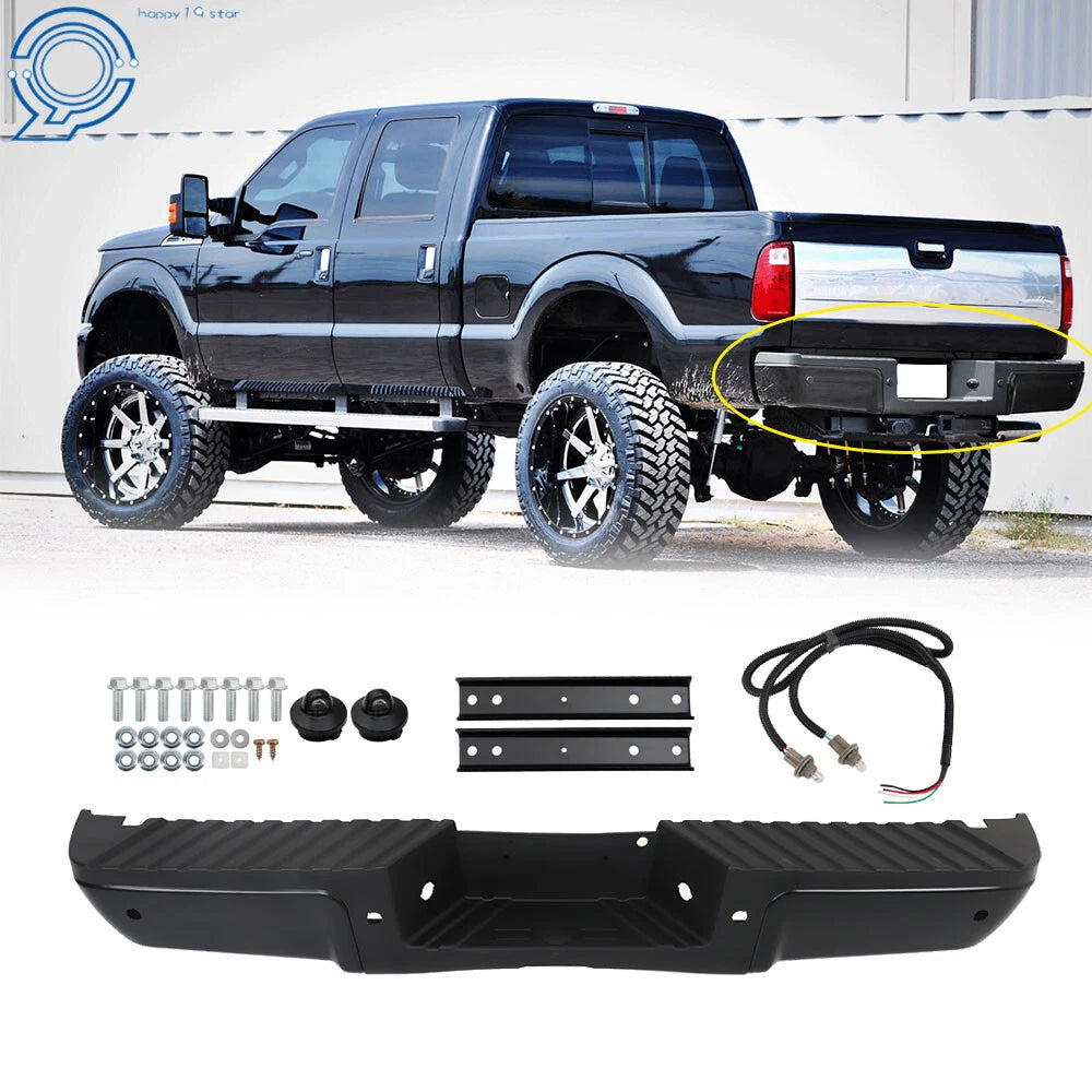 Rear Bumper Steel for Ford F250 F350 F450 Super Duty (2008–2016)