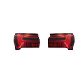 Set of 2 Outer Tail Light Lamps for Audi A6 allroad Quattro (2013–2016)