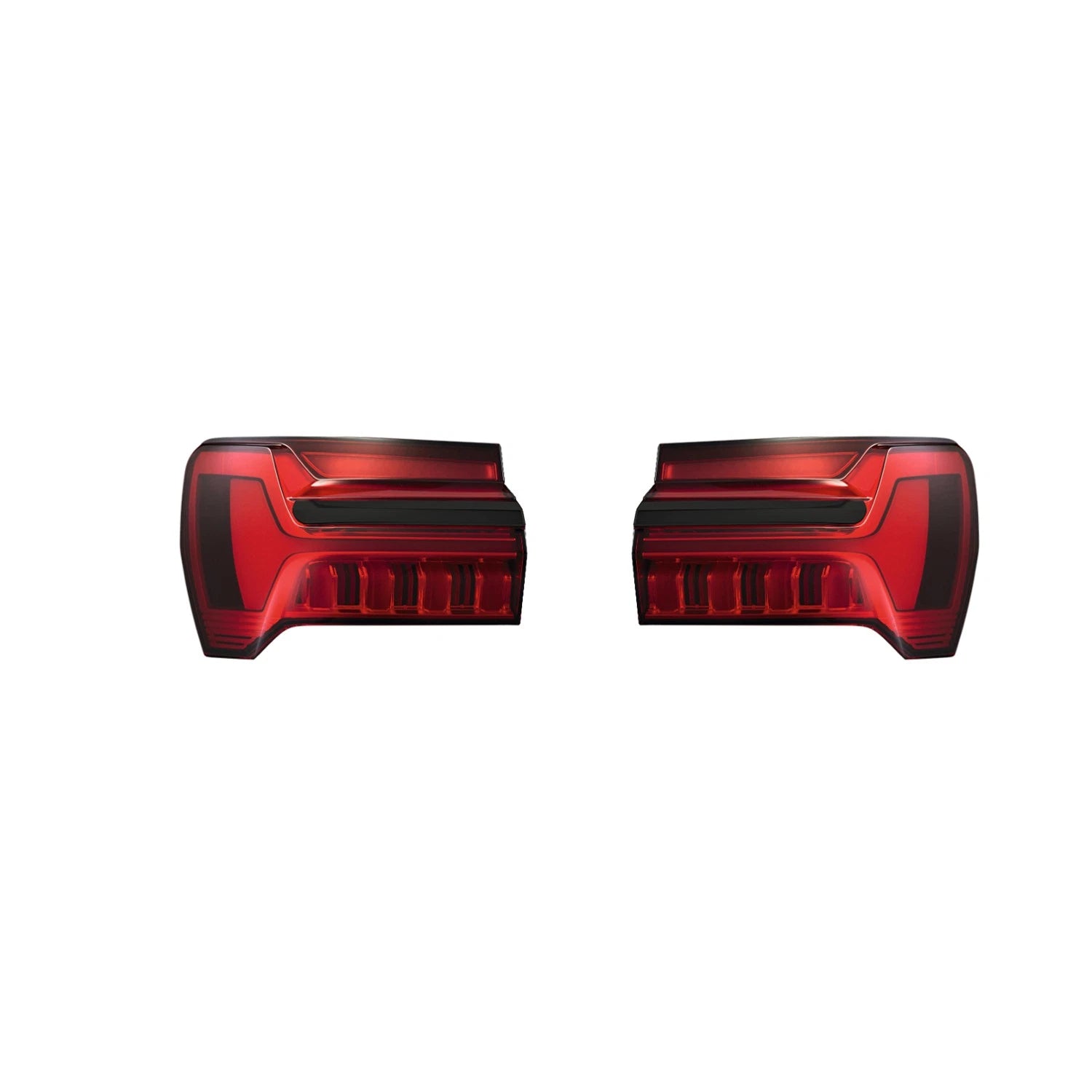 Set of 2 Outer Tail Light Lamps for Audi A6 allroad Quattro (2013–2016)