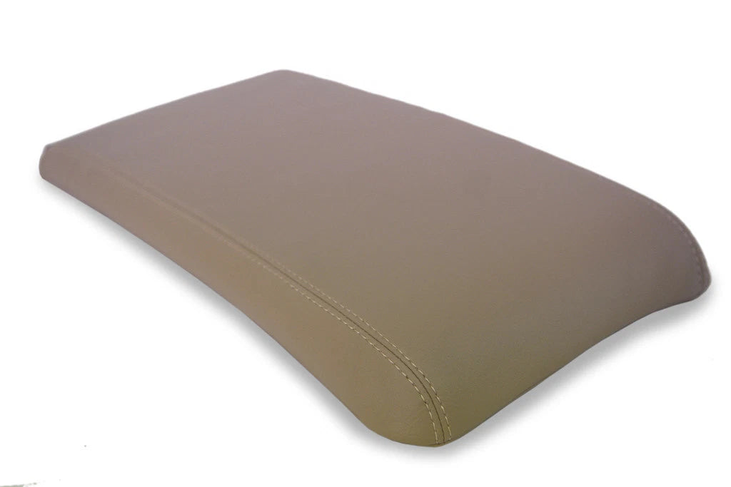 Leather Synthetic Console Armrest Cover for Dodge Dakota (2006–2010) Beige