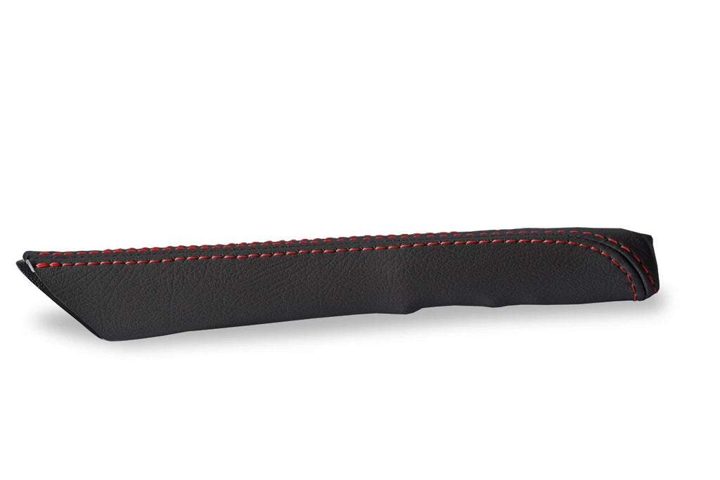 E Brake Boot Cover for BMW E24 (1976–1990) Red Stitch PVC Leather