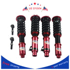 Set of 4 Coilovers Suspension Lowering Kits for Honda Accord (2003–2007) Acura TSX (2004–2008)