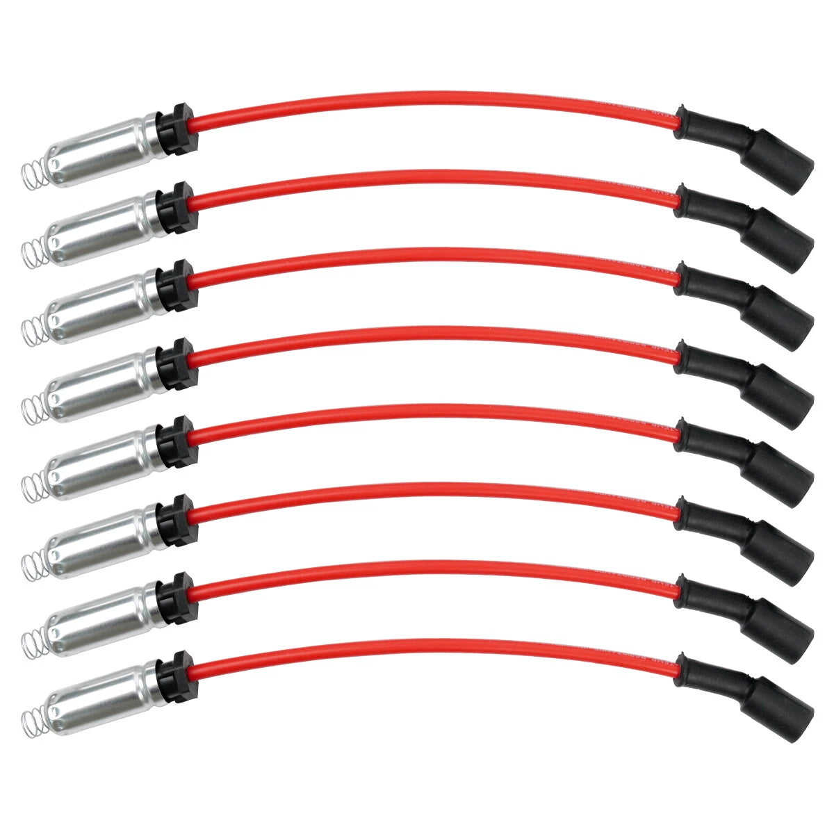 8PCS Spark Plug Wire Set for Chevy GMC Vortec 4.8L 5.3L 6.0L (1999–2006) 12192133