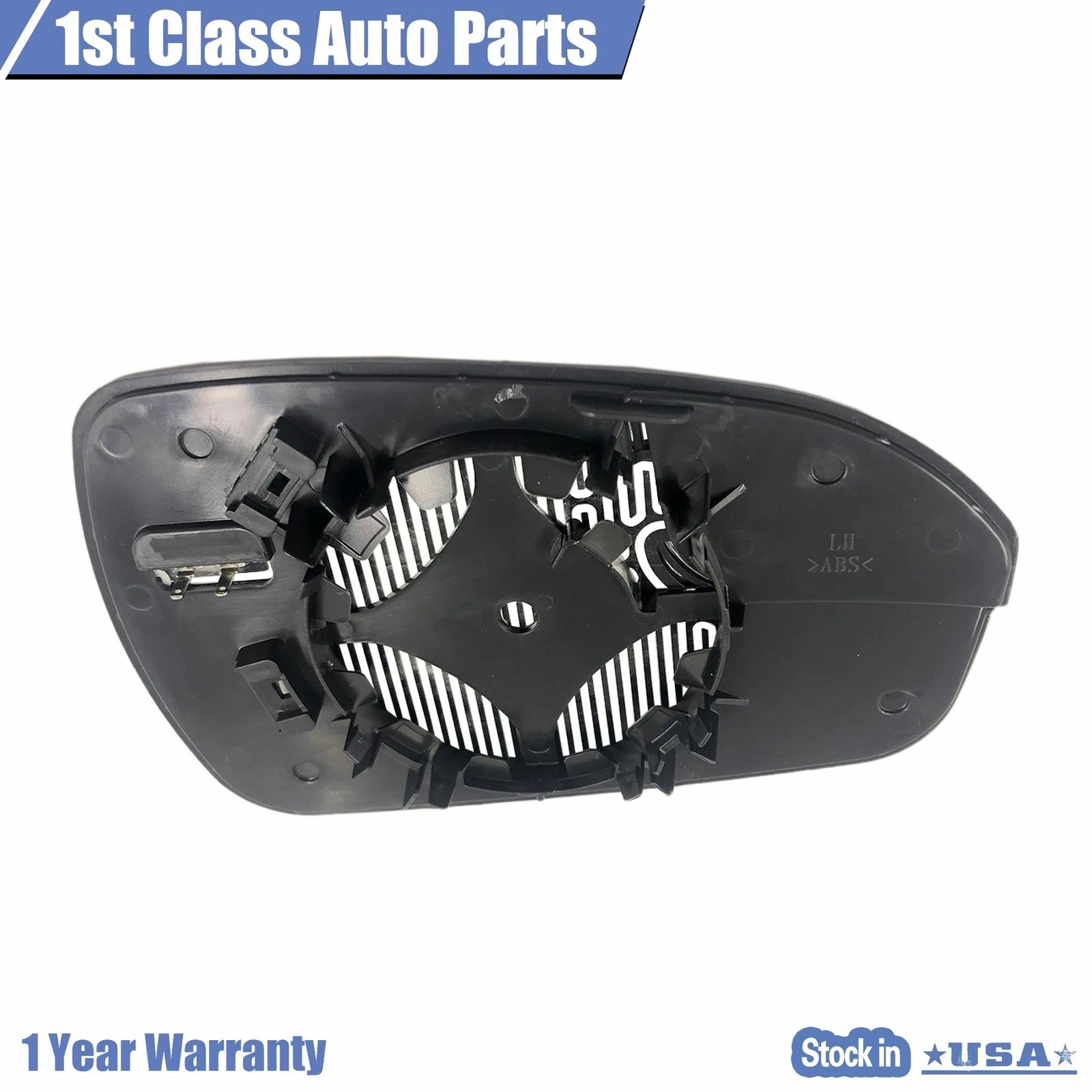Left Side Power Heated Mirror Glass for Ford Fusion (2013–2020)