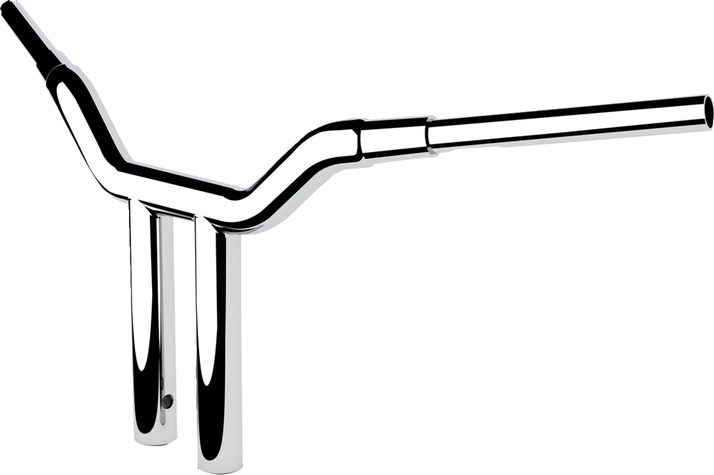 One-Piece Kage Fighter Handlebar for LA Choppers (12" x 1-1/2", Chrome) LA-7343-12