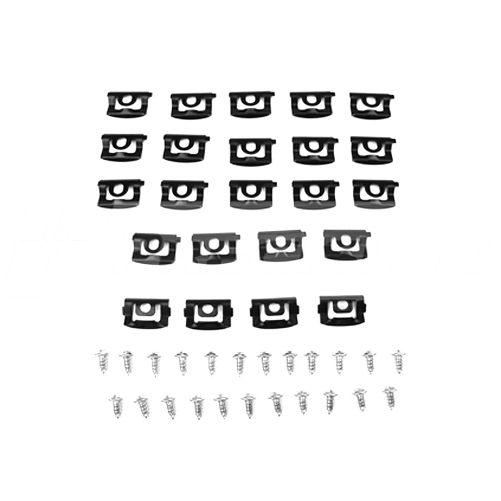 Replacement Front 23-Piece Reveal Moulding Clip Set (See compatibility Chart)