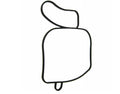 Pivot Housing Mounting Gasket for Volvo Penta SX-A DPS (3889788)