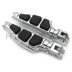 Chrome Flat Wing Footpeg FootRest for Harley Breakout FXBR (2018–2019)