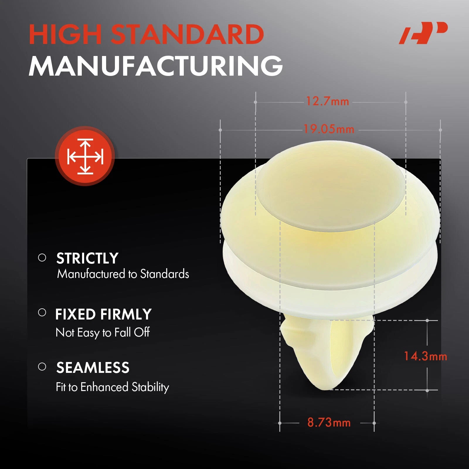 20Pcs Nylon Door Panel Retainers Clip for Ford