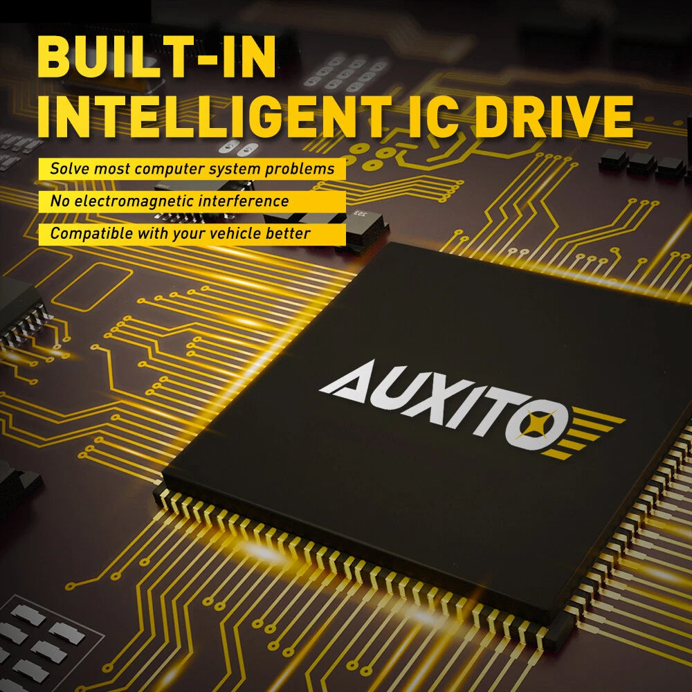 AUXITO 9005 HB3 LED Headlight Bulbs for High Beam (40000LM)