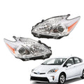Set of 2 Projector Headlights for Toyota Prius (2010–2015)