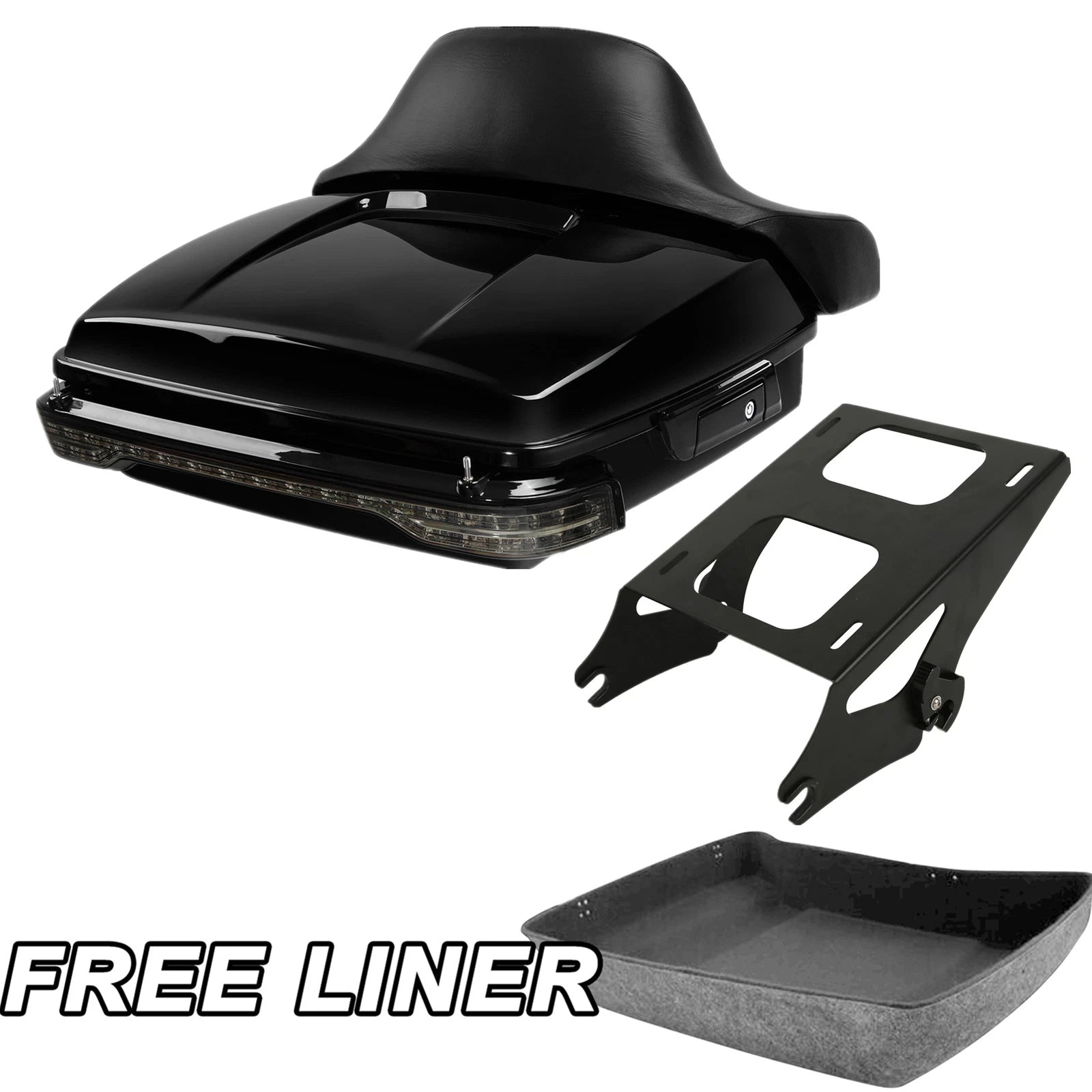 LED Tail Light Mount Rack for Harley Road Glide (2014–2025)