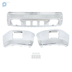 Chrome Front Bumper with Fog Light Hole for GMC Sierra 1500 (2014–2015)