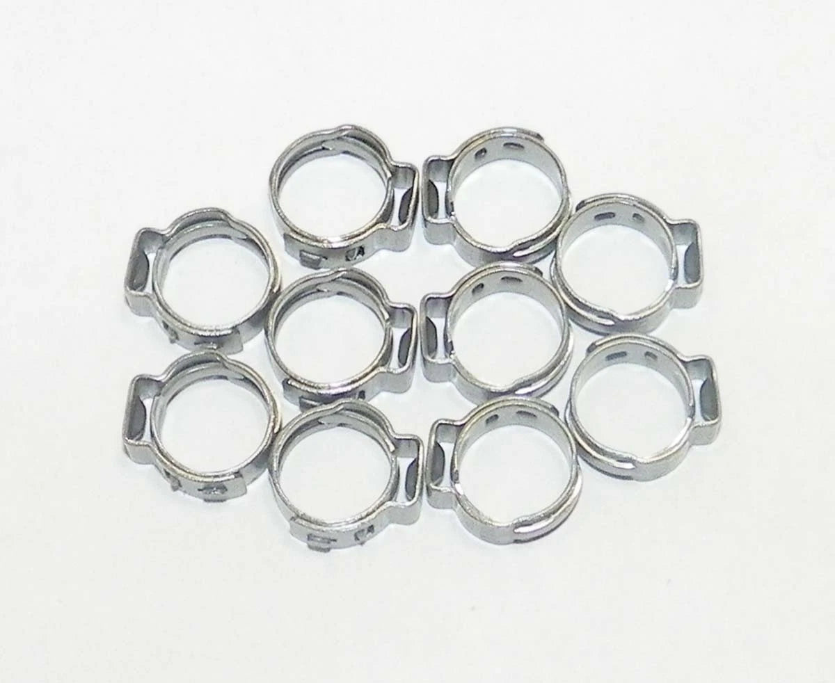 10 Pack Oetiker Clamp 007.8mm-9.5mm for Automotive (13-162-24)