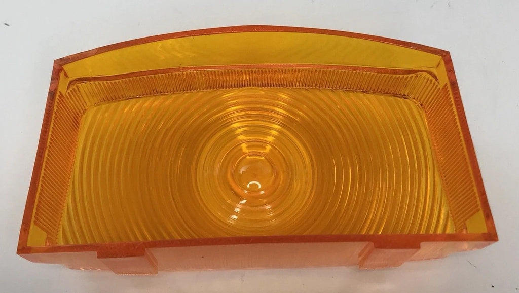 Amber Parking Light Lens Pair Replacement for Ford F-100 F-250 F-350 (1955–1956)