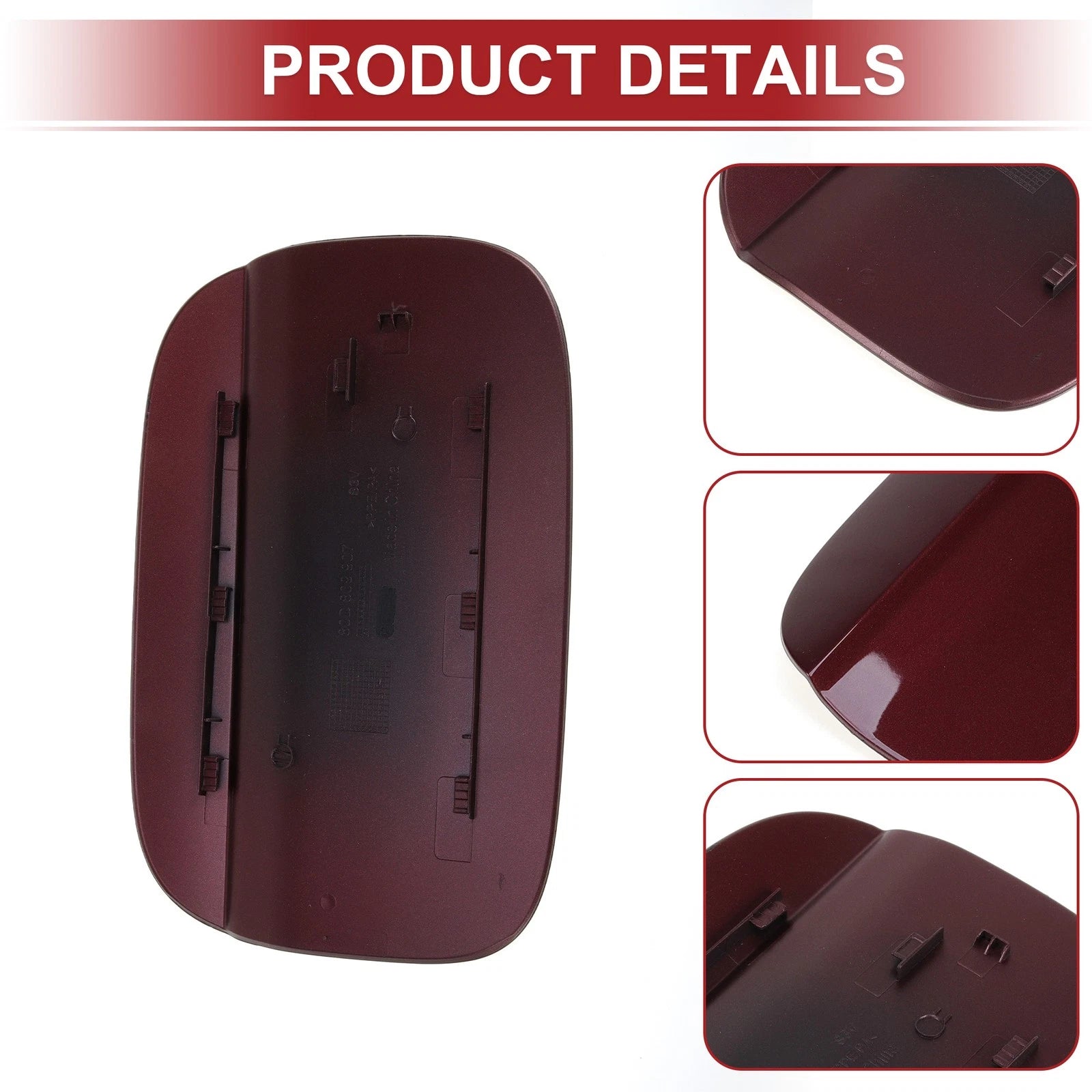 Fuel Tank Door Cap for Audi Q5 (2018–2024) Fuel Filler Flap Cover Red