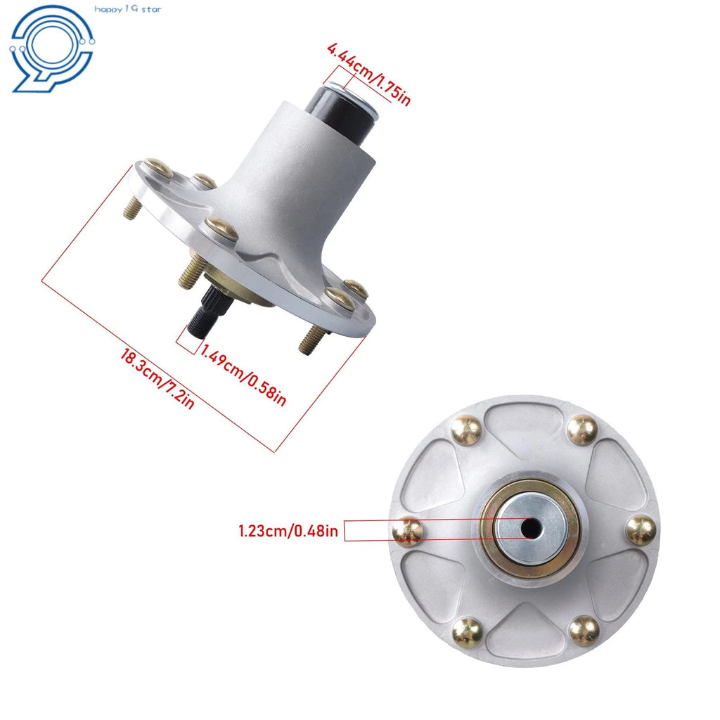 Spindle for Exmark Lazer Z X-Series 48 52 60 72 inch (109-6917, 109-2102, 109-0764)