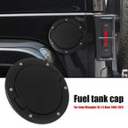 Gas Cap Cover for Jeep Wrangler JK (2007–2018) - Black Fuel Filler Door