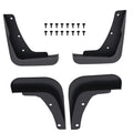 Complete Vehicle Mud Flaps for Mitsubishi Lancer DE ES (2008–2017) Black Guards