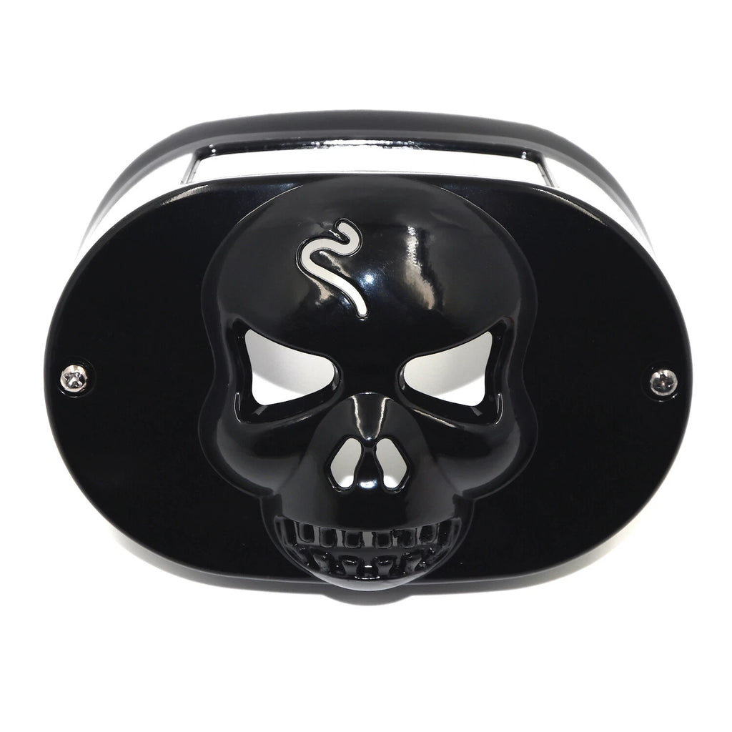Tail Lamp Collar Skull Cover for Harley Touring XL Dyna FLSTF FLHRC (2000–2023)