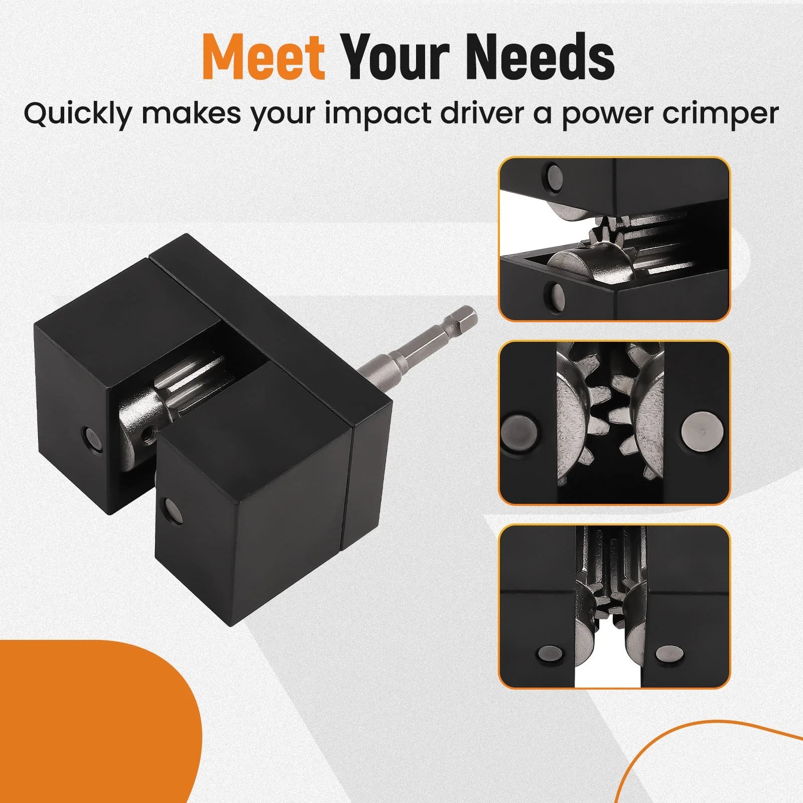 Impact Driver Crimping Tool for C5A2 (30-24 Gauge)